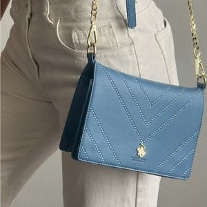 Beverly Hills Polo Club Blue shoulder bag.